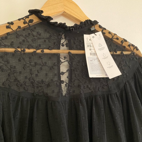 Zara Women Embroidered Top - Picture 5 of 5